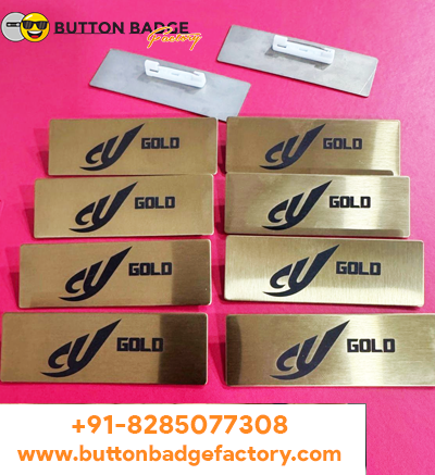 Button Badge Factory - Rectangular Name Badges